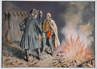 In the camp of Bunzelwitz, September 1761 by Carl Röchling